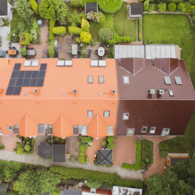 Luftaufnahme Immobilie Hamburg