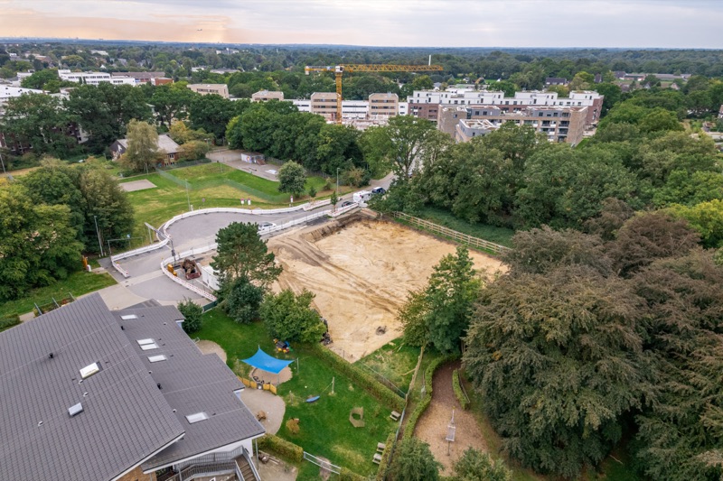 Luftaufnahme Baufortschrittsdokumentation