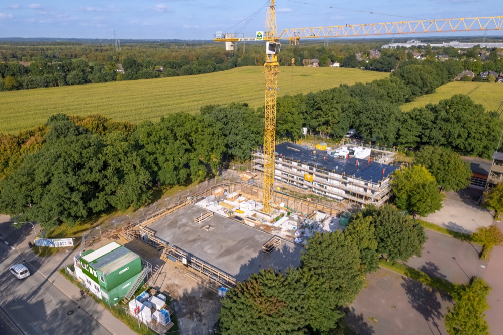 Drohnenfotografie Küste Norddeutschland Luftaufnahme