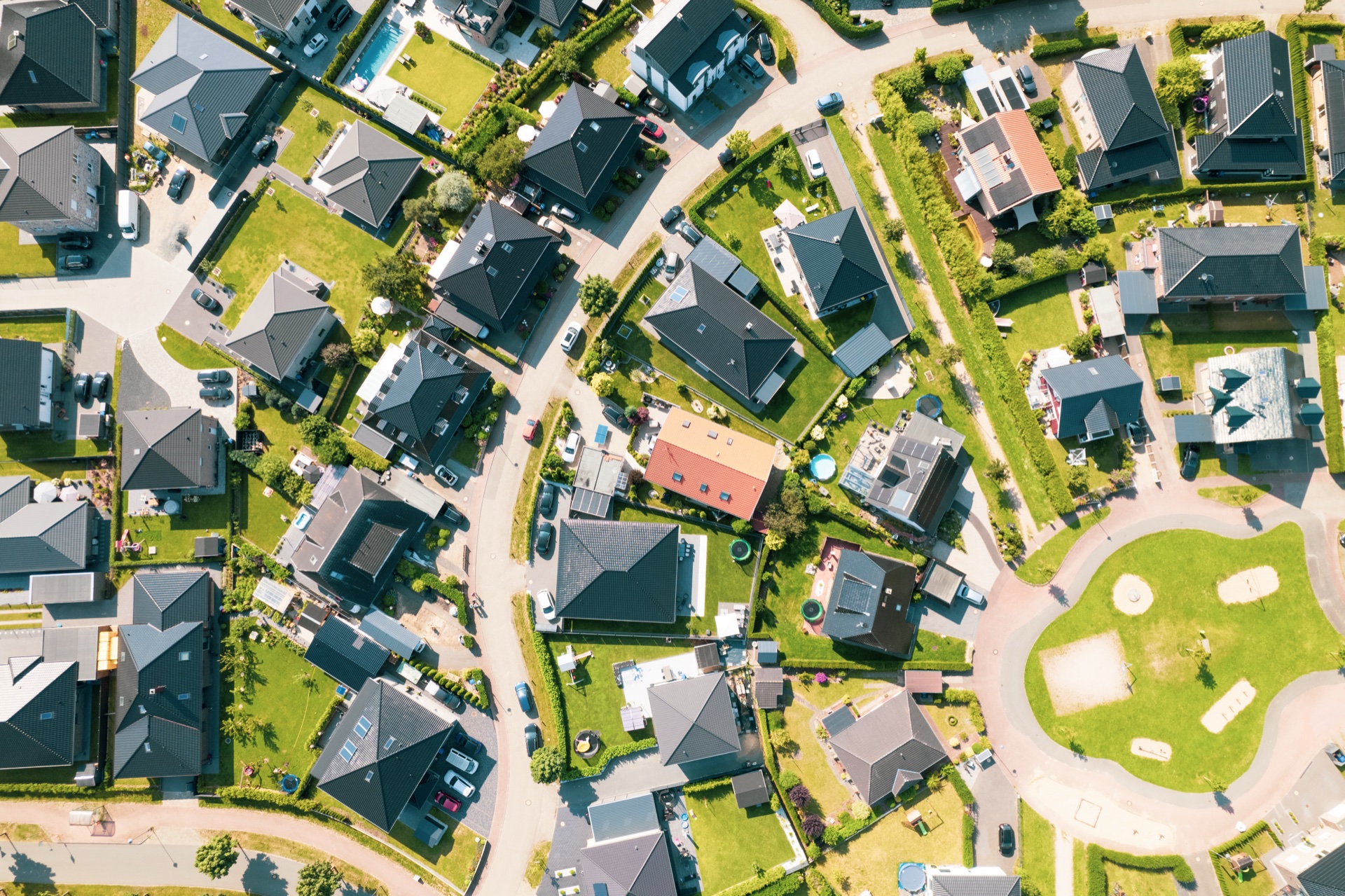 Luftaufnahme Hamburg