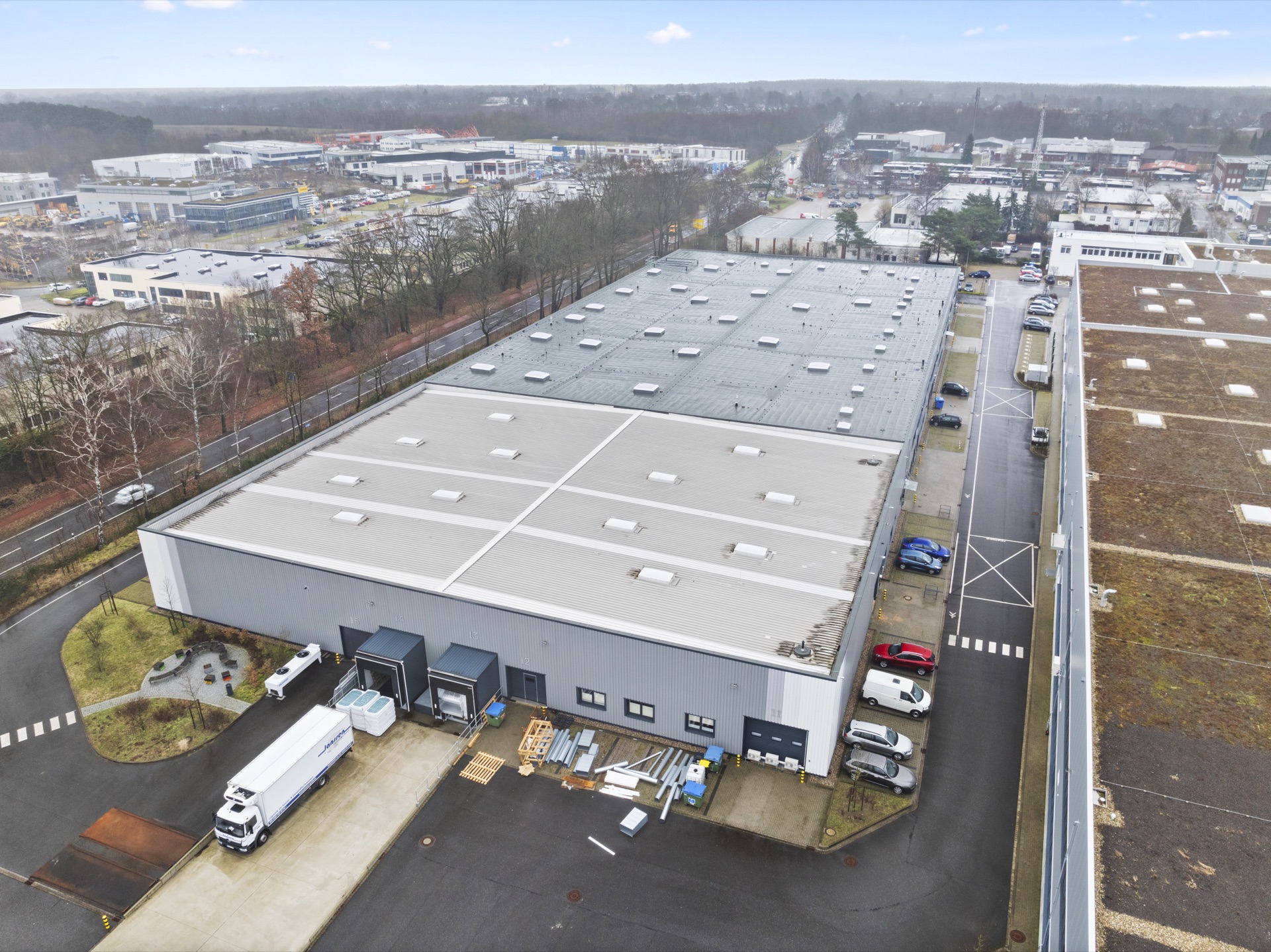 Luftaufnahme Hamburg